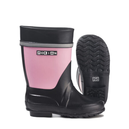 Nokian Jalkineet Vikla - Musta/pinkki 2