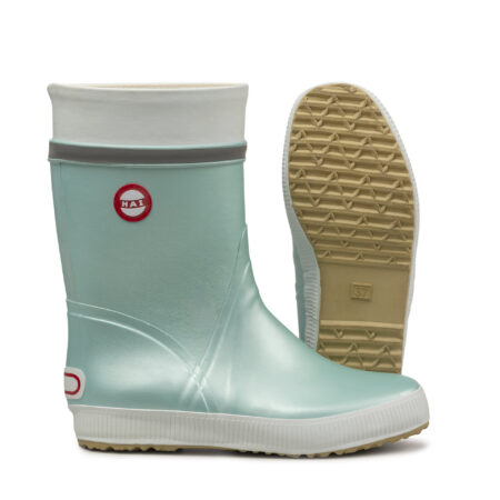 Nokian Jalkineet Hai Shiny kumisaapas, metallihohto - Minttu